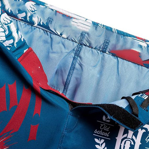 Shorts MMA personnalisés OEM unisexes, shorts de grappling par sublimation, arts martiaux, polyester respirant, séchage rapide, vente en gros OEM - Product Image 3