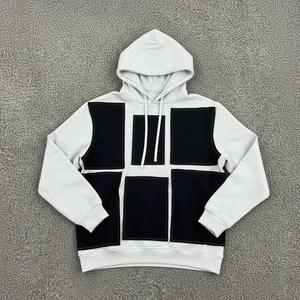 Sudadera con Capucha Extra Grande de Algodón de Alta Calidad para Hombre, Ropa de Entrenamiento con Estampado Tejido para Correr - Product Image 3