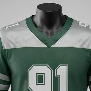 Uniforme Profesional de Fútbol Americano Personalizado para Equipo, Tela Transpirable, Pantalones Cortos Estampados, Ropa Deportiva Sublimada Personalizada - Product Image 4