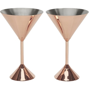 Custom Logo Stainless Steel Copper Plated <b>Wine</b> Glass Luxury Metal Gin Cocktail <b>Goblet</b> Shatterproof Barware Drinkware Gift Glass - Product Image 2