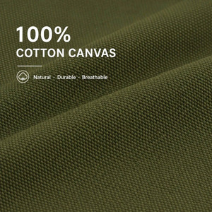Bolso bandolera de lona de algodón personalizado con bolsillos con cremallera |   Bolsa de Viaje para Yoga al por Mayor - Product Image 6