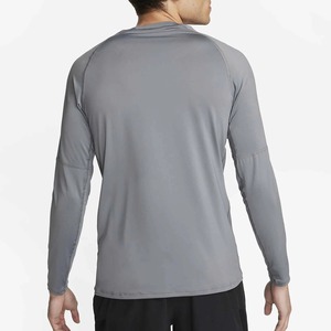 Chemises à manches longues pour hommes, sans col, respirantes, d'entraînement, avec logo personnalisé, de haute qualité, dernières tendances, pour l'extérieur - Product Image 3