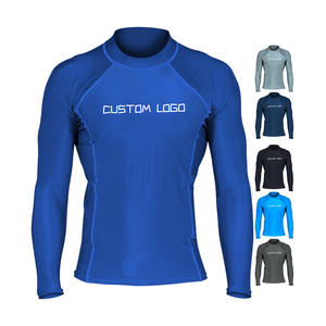 Camiseta de Compresión Personalizada para Hombre, Manga Larga, Protección UV UPF 50, Spandex, Secado Rápido, para Natación, Surf y Deportes Acuáticos 2026 - Product Image 4