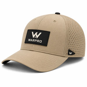 Gorra de Béisbol WARPRO de 6 Paneles, Ajustable, de Malla Transpirable, Color Sólido, Unisex, para Exteriores, con Aplique de Logotipo Frontal - Product Image 4