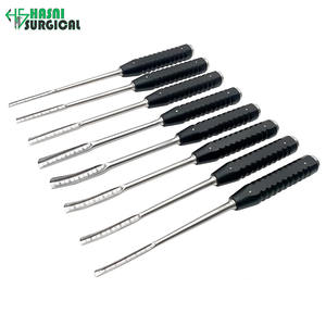Osteótomos Quirúrgicos Hasni, Cinceles para Huesos, Instrumentos Quirúrgicos Ortopédicos de Acero Inoxidable con Mango de Aluminio, Rectos y Curvos de 6mm-12mm - Product Image 2