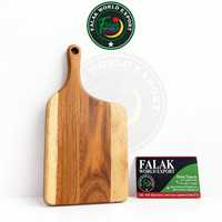 Nouvelle arrivée Planche à découper en bois naturel Taille personnalisée Accessoires de cuisine pour la maison Durable et durable, compatible lave-vaisselle 1,5 cm d'épaisseur