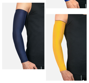 Manchon de compression respirant en soie glacée pour le sport, protection solaire, cyclisme, course à pied, antidérapant, été - Product Image 4