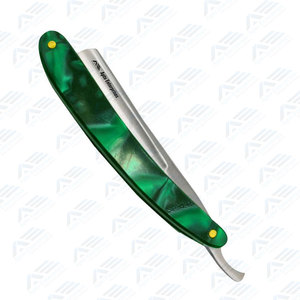 มีดโกนหนวดแบบใช้มือสำหรับผู้ชาย ใบมีดตรง สแตนเลส คุณภาพพรีเมียม ใช้ซ้ำได้ เป็นมิตรกับสิ่งแวดล้อม กำจัดขนตามร่างกาย เพื่อความงาม - Product Image 3