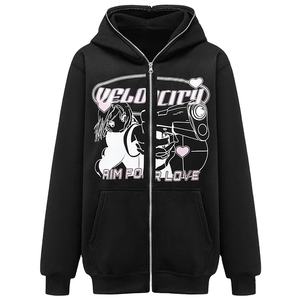 High Quality 100% Cotton Men Full Zipper Hoodies Wholesale Custom Logo Premium Quality Full Face <b>Zip</b> <b>up</b> <b>Hoodie</b> - Product Image 1