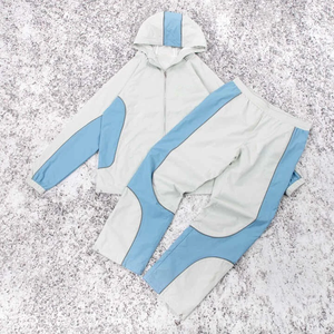 Custom Mens <b>Polyester</b> <b>Tracksuit</b> Jacket Jogger Set Nylon Sweat Pant Windbreaker Outdoor - Product Image 4