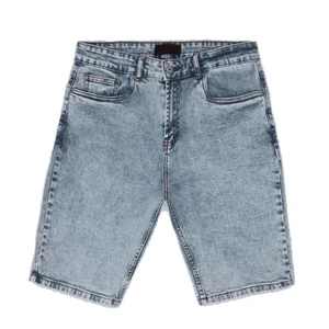 Shorts de Mezclilla Rectos Casuales de Verano para Hombre, 100% Algodón Tejido, Ecológicos, Resistentes al Viento, Transpirables y Duraderos - Product Image 4