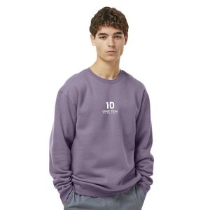 Sweat-shirt polaire col rond épais pour homme, en coton classique, coupe décontractée, style streetwear, vente en gros - Product Image 1