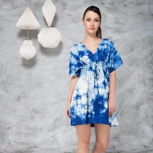 Vêtements d'été Robe à manches courtes Beautiful Tie Dye 2 Piece Tank Top And Long African Skirt Sets 2 piece Skirts Set Outfits - Product Image 1