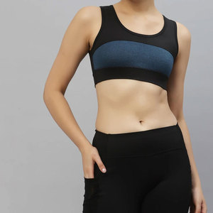 Sujetador Deportivo para Mujer, Diseño Nuevo, Hecho en Pakistán, con Gran Soporte y Transpirable, con Logotipo Frontal, para Yoga y Gimnasio, Material Spandex/Nylon - Product Image 1