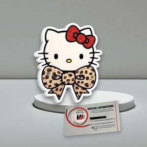 Soportes de Acrílico para Pestañas Hello Kitty, Accesorios para Pestañas, Impresión de Logotipo Personalizado, Soporte de Extensión con Forma de Flor y Diamante - Product Image 4