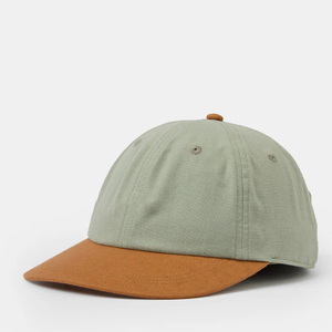Casquettes de sport 6 panneaux en sergé de coton lavé, respirantes, pour usage quotidien, service OEM ODM, haute qualité, couleur contrastée, pour activités de plein air - Product Image 1