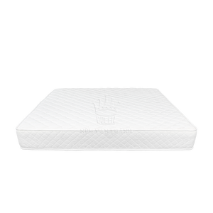 Colchón de Muelles Queen Size de Tela, 26 cm, Blanco, con Cubierta de Muelles Ruby, Reversible, Hipoalergénico, Tradicional, para Hotel o Villa, Venta al Por Mayor - Product Image 4