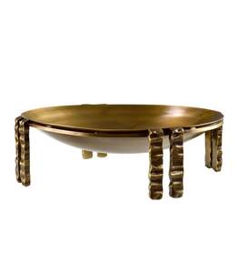 Bols en métal poli de qualité supérieure, couleur or, couleur personnalisable, décoration de table de fête de luxe pour biscuits, en-cas, fruits - Product Image 4