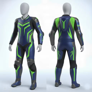 Traje de Motocicleta para Hombre de la Mejor Calidad, Cuero Genuino, Transpirable, de Secado Rápido, Personalizable, para Motociclismo y Carreras de Autos, en Varios Colores - Product Image 5