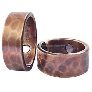 Nuevo diseño de pulsera hermosa de cobre puro con acabado pulido para mujeres, pulsera de metal a la moda, joyería y artículo de regalo. - Product Image 5