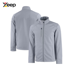 XEEP Customized Hooded Winter Front XC-SSJ-08 Breathable Men's Softshell <b>Jacket</b> Lightweight Warm <b>Fleece</b> <b>Lined</b> Windbreaker - Product Image 1