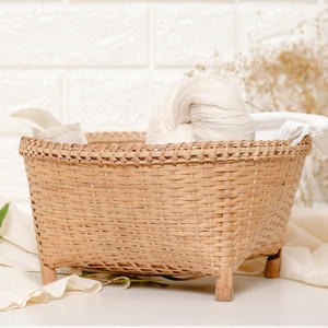 Eco friendly bamboo <b>baskets</b> storage container <b>basket</b> <b>weaving</b> product supplies Vietnam producer - Product Image 4