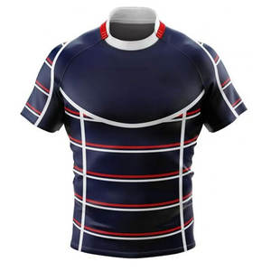 Uniforme de Rugby Personalizado de Primera Calidad a Precio de Mayoreo, Uniforme de Rugby de Color Sólido en Tallas Grandes - Product Image 2