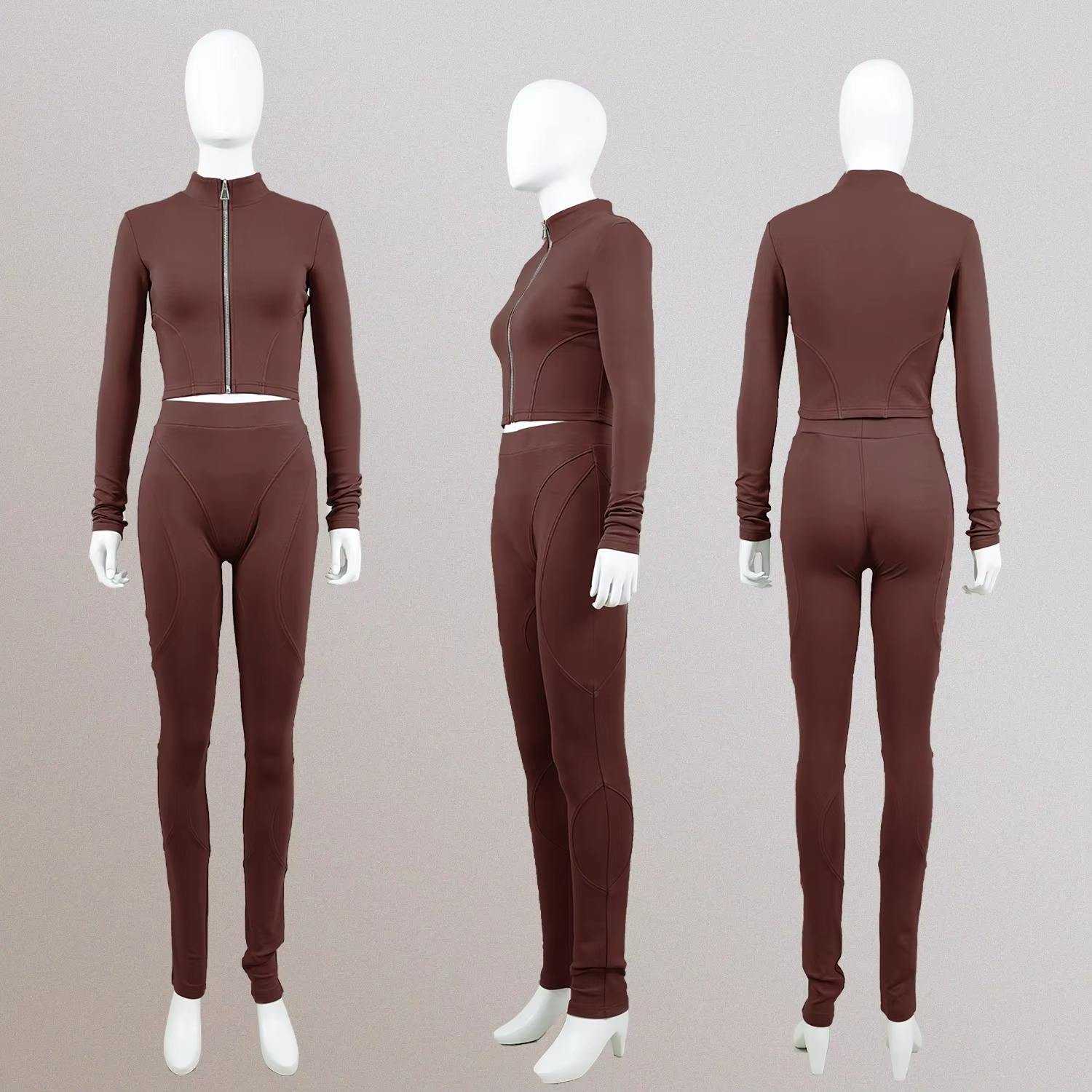 สีน้ำตาล