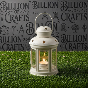 Rustic Arabian Lantern Metal Candle Holder Ramadan Kareem Eid <b>Islamic</b> Decorative <b>Gift</b> Wholesale - Product Image 2