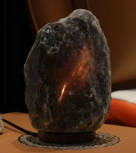 Lampe en sel gris de l'Himalaya naturel, grande taille, authentique, écologique, artisanale, de qualité supérieure, en gros - Product Image 4