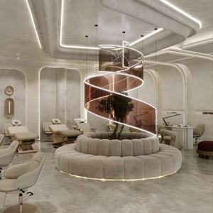 Furnitur Salon Kecantikan Mewah Gaya Seluruh Toko Furnitur Interior Salon Desain Khusus - Product Image 2