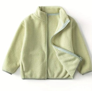 Chaqueta Cárdigan Básica Polar 100% Algodón para Niños, Camisa Personalizada, Sudadera Ecológica de Otoño, Manga Abullonada con Estampado Animal - Product Image 4