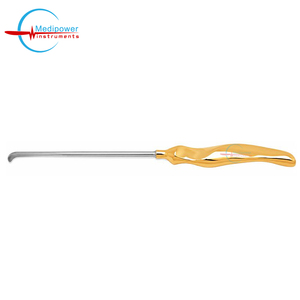 Disector Endoscópico Transoral Daniel con Punta Curva de 7 mm de Ancho y 23.5 cm de Longitud, de Acero Inoxidable - Disectores para Cirugía Plástica - Product Image 1