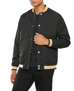 Venta al por mayor Chenille bordado personalizado diseño bombardero chaqueta hombres satén béisbol Letterman Varsity chaquetas para hombres - Product Image 1