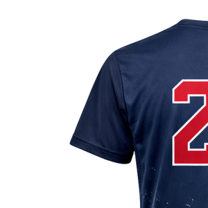 Jersey de Softbol para Mujer, Diseño Patriótico con Bandera de Estados Unidos, Sublimación Completa, Ajuste Ergonómico, Uniforme Personalizado con Número en la Espalda - Product Image 6