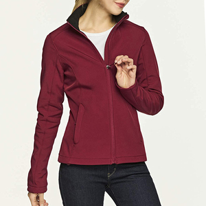 Chaqueta Softshell para Mujer, Resistente al Viento, Tejido Transpirable, Ajuste Cómodo, Diseño Ligero, para Senderismo, Ropa de Exterior Premium - Product Image 5