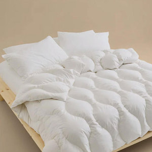Couette de luxe simple Tog 100% polyester microfibre pour hôtel et usage domestique, taille/couleur personnalisable, écologique et lavable - Product Image 1