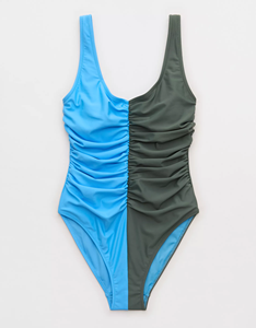 Ruched Full Coverage One Piece <b>Swimsuit</b> - Product Image 4
