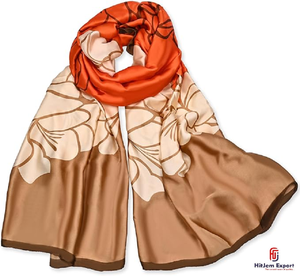 Bufanda Larga de Lujo, Tela Suave, Diseño Estampado, Marca Personalizada, Etiqueta Blanca, Fabricante Textil OEM ODM, MOQ Bajo, Exportación - Product Image 4