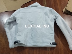 เสื้อแจ็คเก็ตนักบินบุขนแกะแท้ รุ่น B3 สำหรับผู้ชาย หนังแกะแท้ ซับในขนเชอร์ปาแบบรักษ์โลก สไตล์ไบค์เกอร์ลำลอง รับผลิตแบบ OEM - Product Image 4