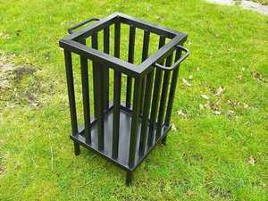 Brasero portable en acier pour extérieur, jardin, camping, patio, cour, avec support - Product Image 1