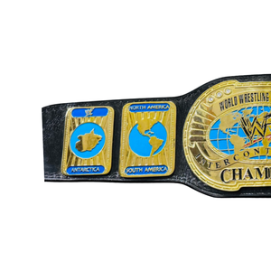 Ceinture de champion intercontinental WWF personnalisable, trophée sportif haut de gamme avec des designs mondiaux - Product Image 4