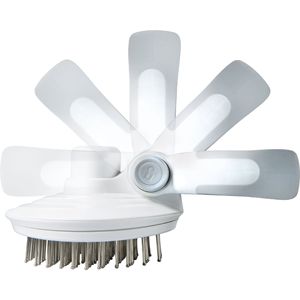 Gyrater Travel Self-Cleaning Swivel Pin <b>Brush</b> Self-Cleaning Swivel Grooming <b>Pet</b> Product for <b>Pet</b> Grooming - Product Image 2