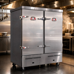 Olla <span class=keywords><strong>Arrocera</strong></span> <span class=keywords><strong>y</strong></span> <span class=keywords><strong>Vaporera</strong></span> Industrial de Gran Demanda, Máquina Comercial para Cocinar Arroz al Vapor, <span class=keywords><strong>Vaporera</strong></span> Industrial para Alimentos - Product Image 4