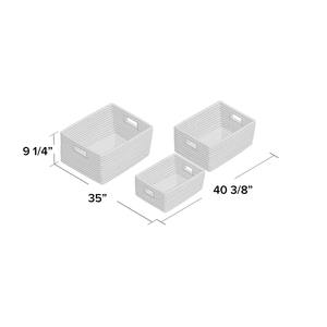 Juego de 3 Cestas de Mimbre Tejidas a Mano, Cesta de Almacenamiento, Venta al por Mayor, Ecológicas, Hechas en Vietnam - Product Image 2