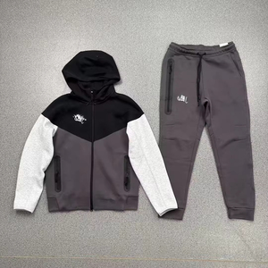 Chándal Deportivo Clásico de Invierno, Casual, Resistente al Viento, de Poliéster/Algodón, con Cintura Elástica y Bordado 3D - Product Image 5