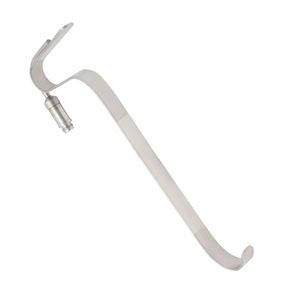 Retractor de Flap Freeman de 20 cm con Hoja de 12 mm, Instrumento Quirúrgico de Acero Inoxidable, Retractor de Tejido para Cirugía Plástica, Reutilizable - Product Image 1