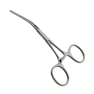 Pinza Vascular Pediátrica Atrauma de 120 mm, Acero Inoxidable, Instrumento Quirúrgico Manual, Control Preciso de Vasos Delicados - Product Image 2