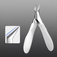 1 pièce Coupe-ongles professionnels anti-éclaboussures pour ongles incarnés et paronychie, outils de pédicure et manucure, kits de correction