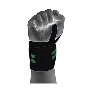 GAF Custom Gym Weightlifting Wrist Support <b>Strap</b> Natural Rubber PVC Heavy Duty Hook Loop Closure for Unisex Strength Training - Product Image 1